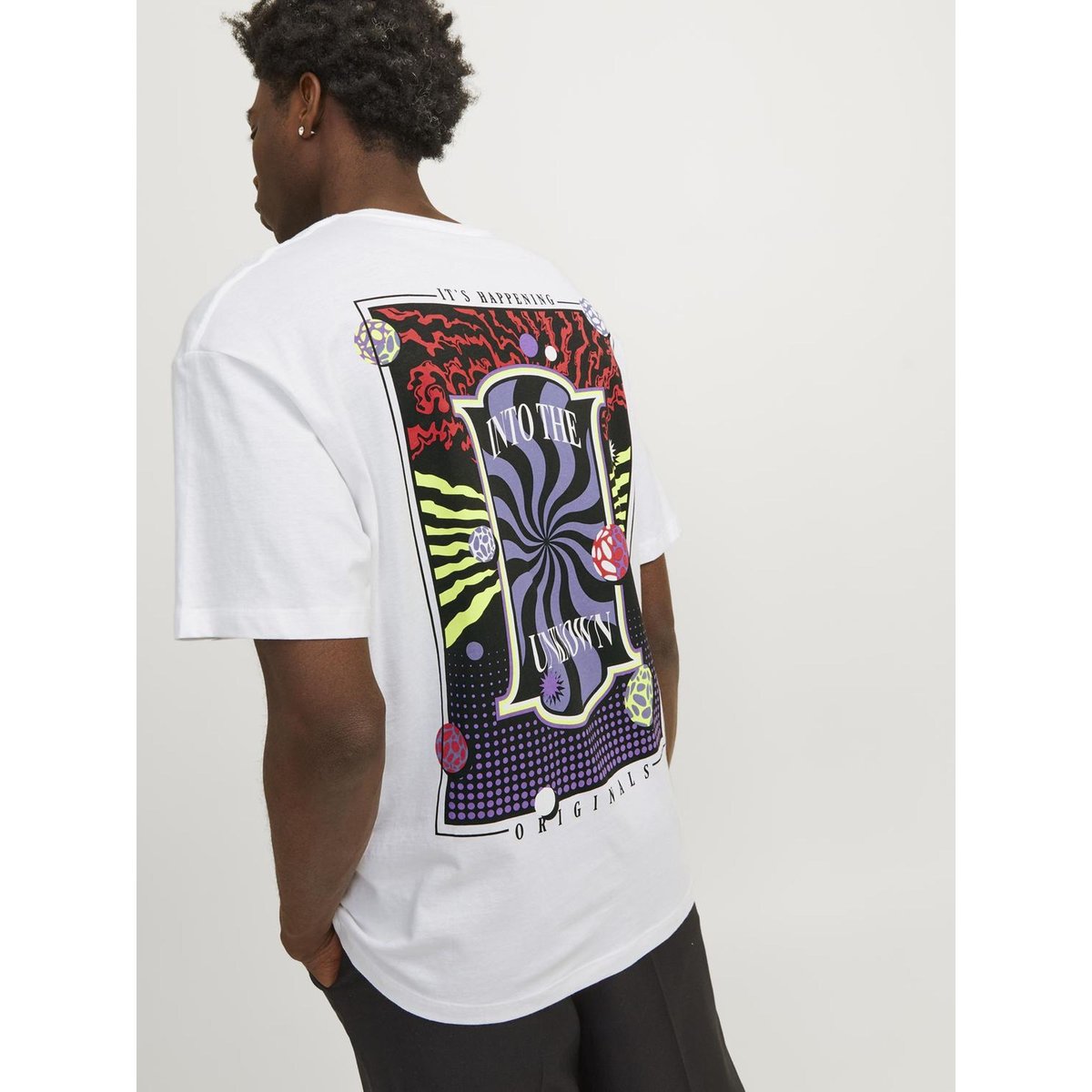 T-Shirt bright white, JACK & JONES