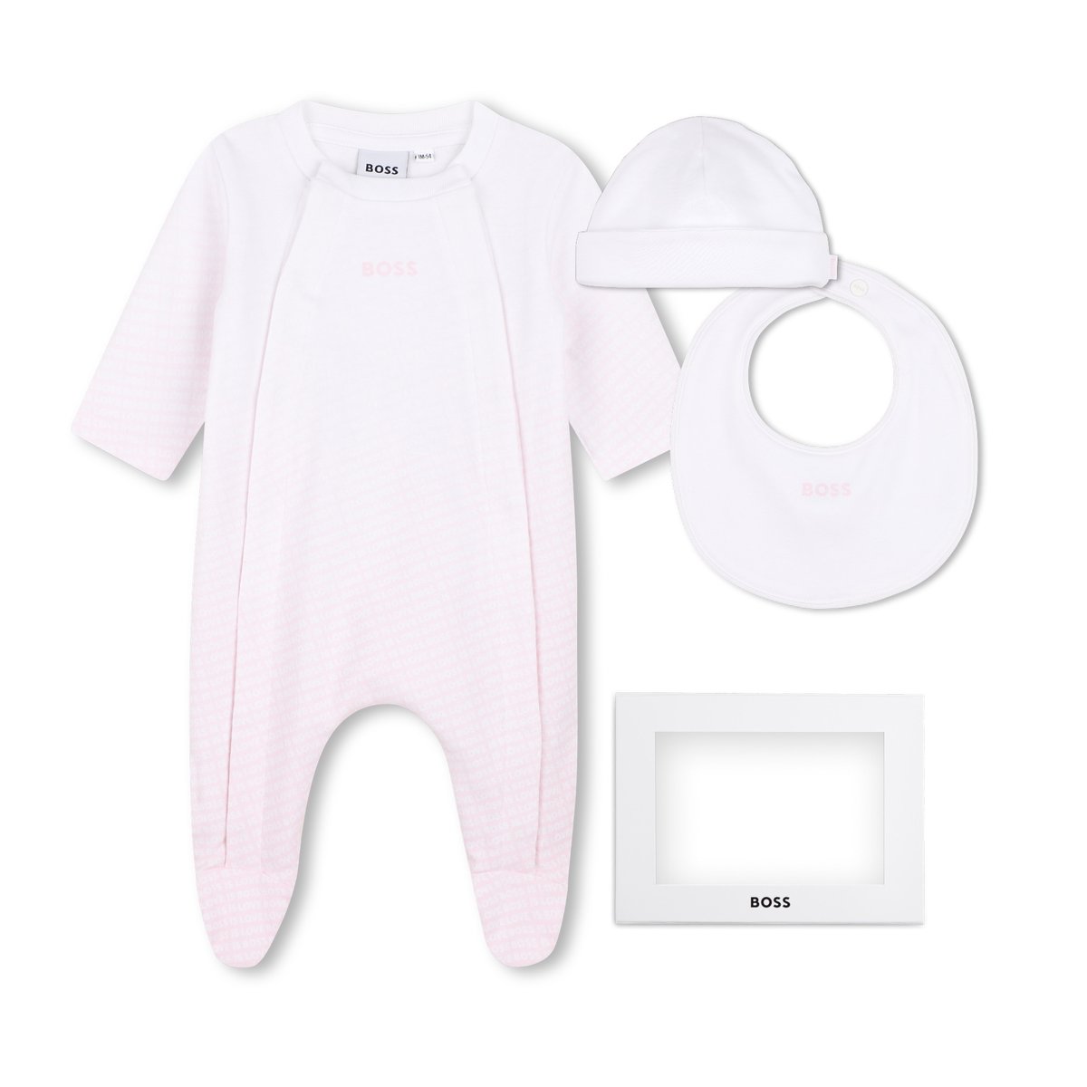 Ensemble pyjama, bonnet et bavoir festival bloom, BOSS KIDSWEAR