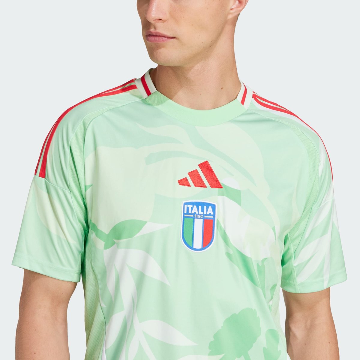 Maillot Extérieur Italie 25 (Équipe Féminine) glory mint, adidas Performance