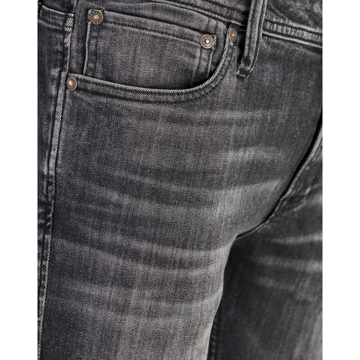 Jean Slim Stretch Jjiglenn gris, JACK & JONES