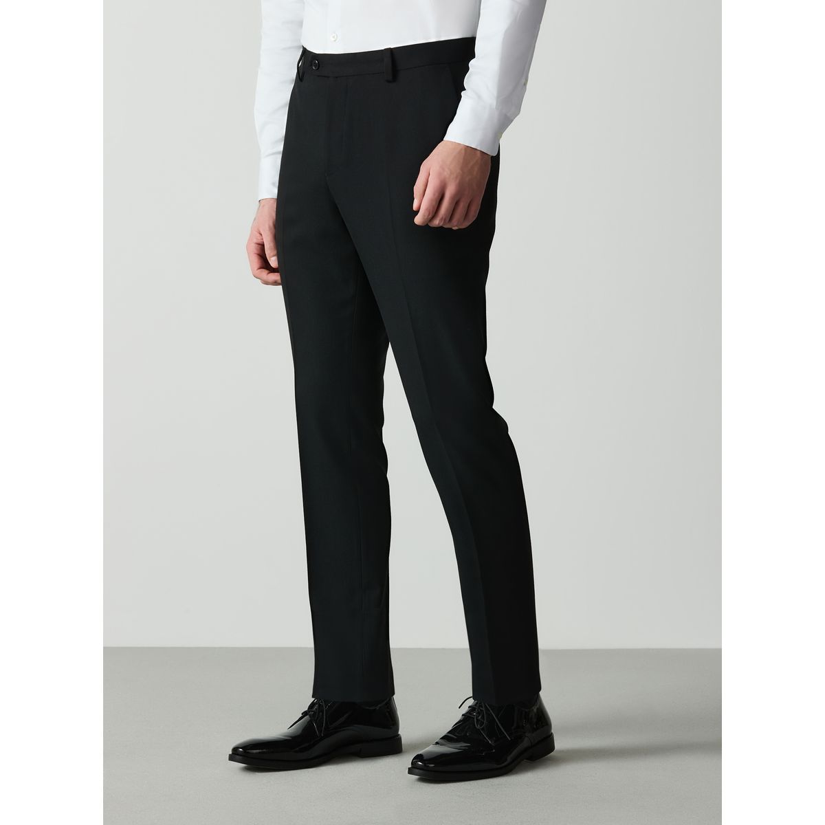 Pantalon de costume texturé noir, NEXT