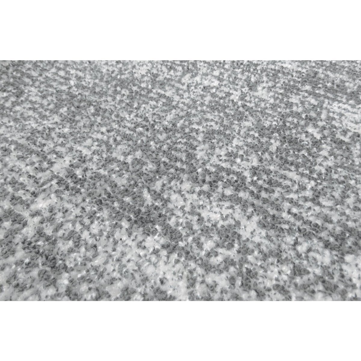 Tapis rectangulaire fait main, ETNA gris, argent, ARTE ESPINA