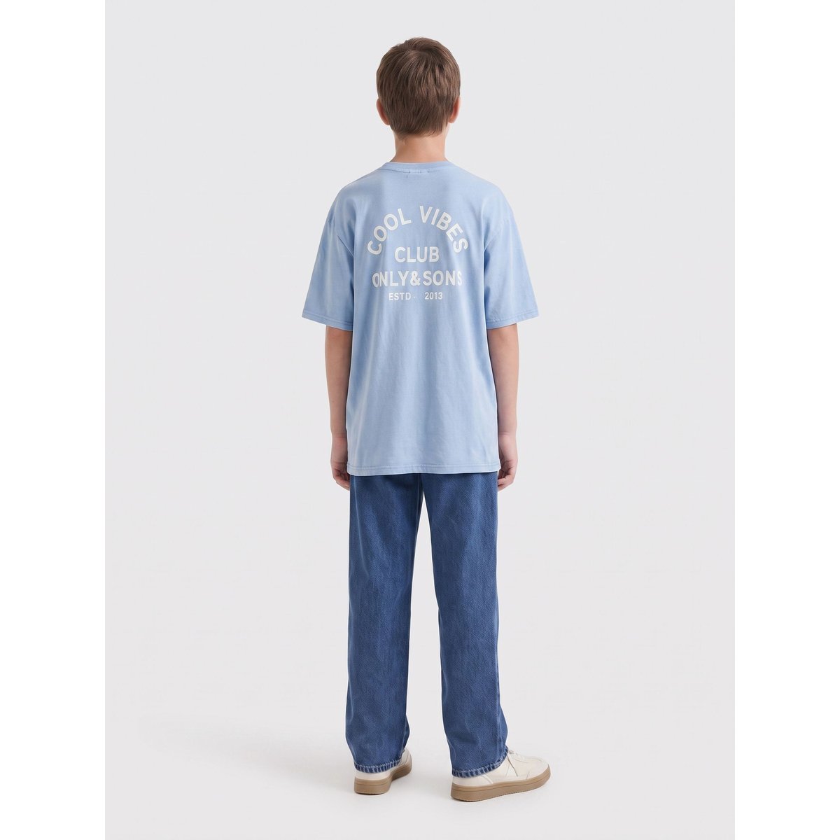 T-Shirt bleue - endless sky, ONLY & SONS JUNIOR