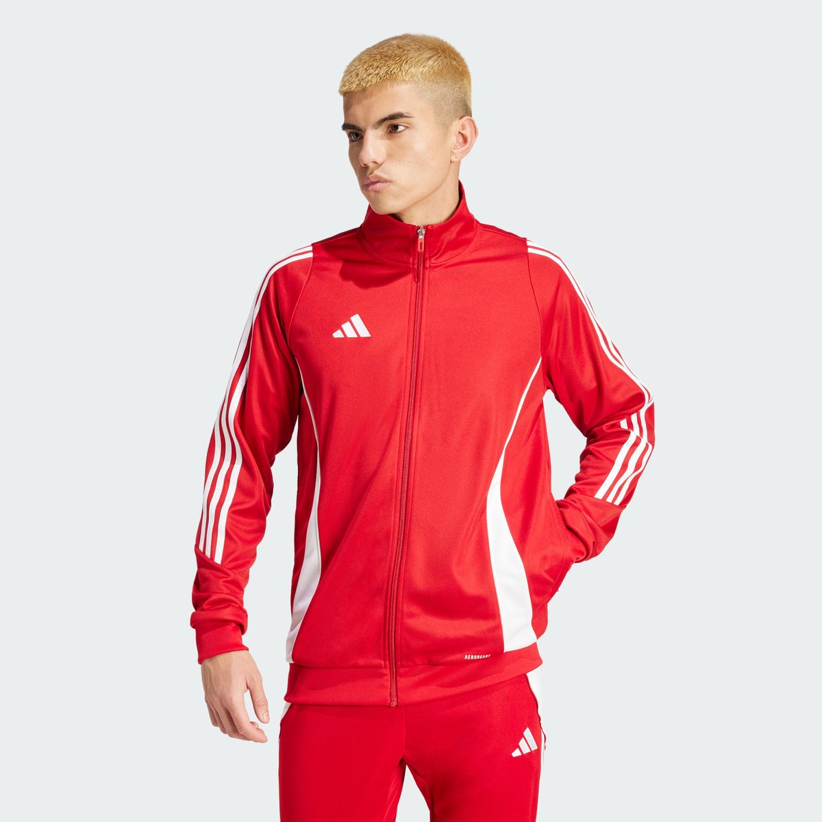 Veste d'entraînement Tiro 24 team power red 2 / white, adidas Performance
