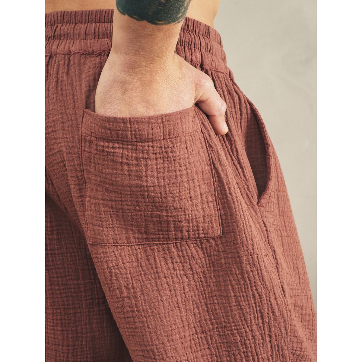 Short en étamine, lot de 3 marine/gris/rouille, NEXT