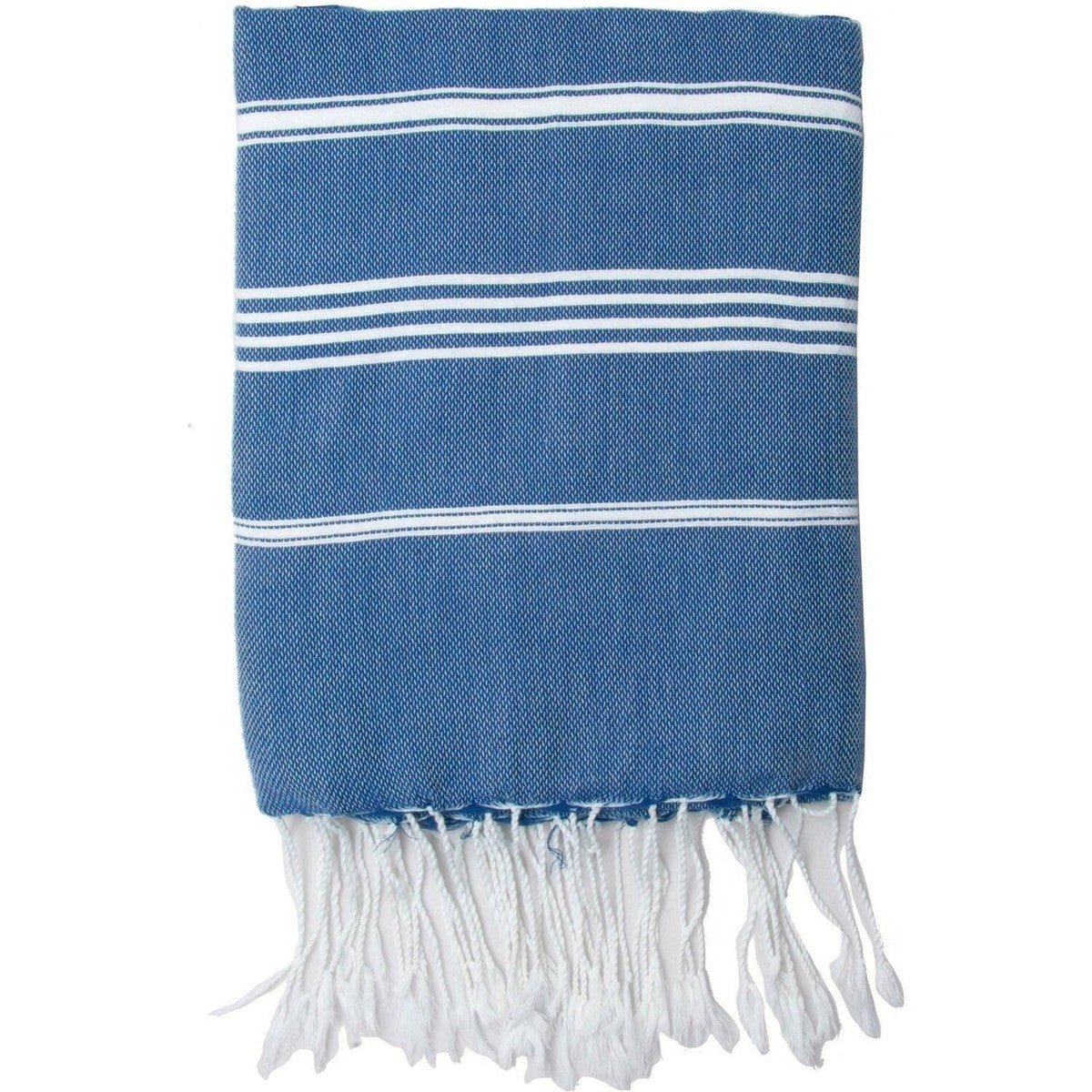 Fouta coton MYKONOS bleu grec, FEBRONIE