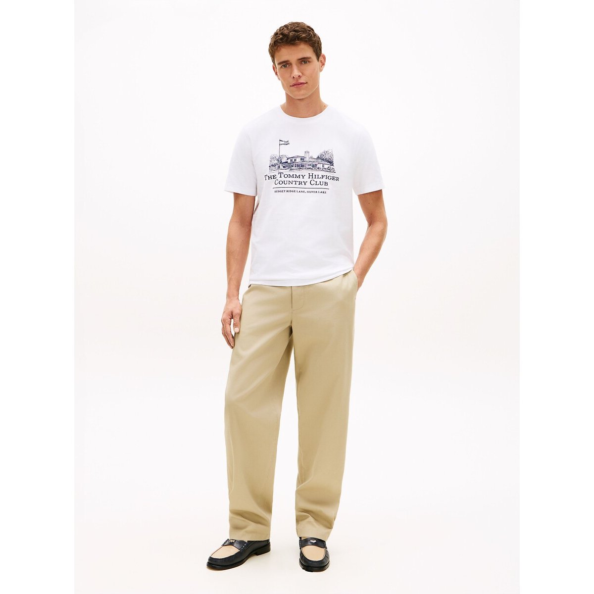 Crew Neck T-Shirt white, TOMMY HILFIGER