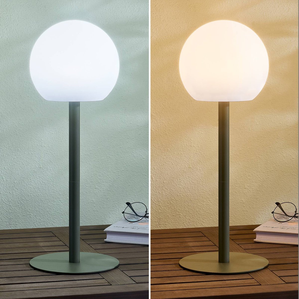LED, Eleia blanc, vert, LINDBY