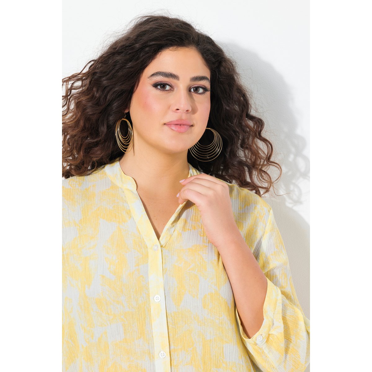Chemisier long sorbet jaune, ULLA POPKEN