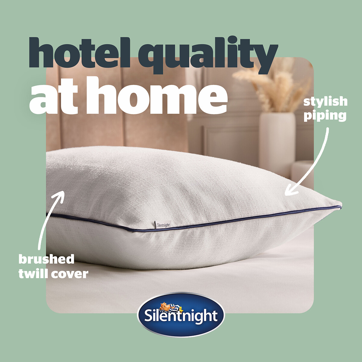 Hotel Collection Prestige Pillow white, SILENTNIGHT