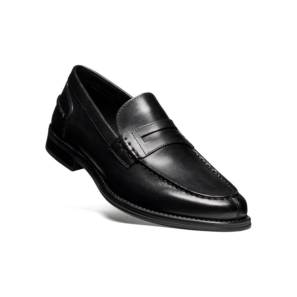 Mocassins U ELLMOOR noir, GEOX
