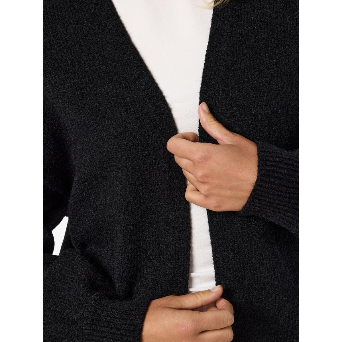 Cardigan En Maille noir - black1, NOISY MAY