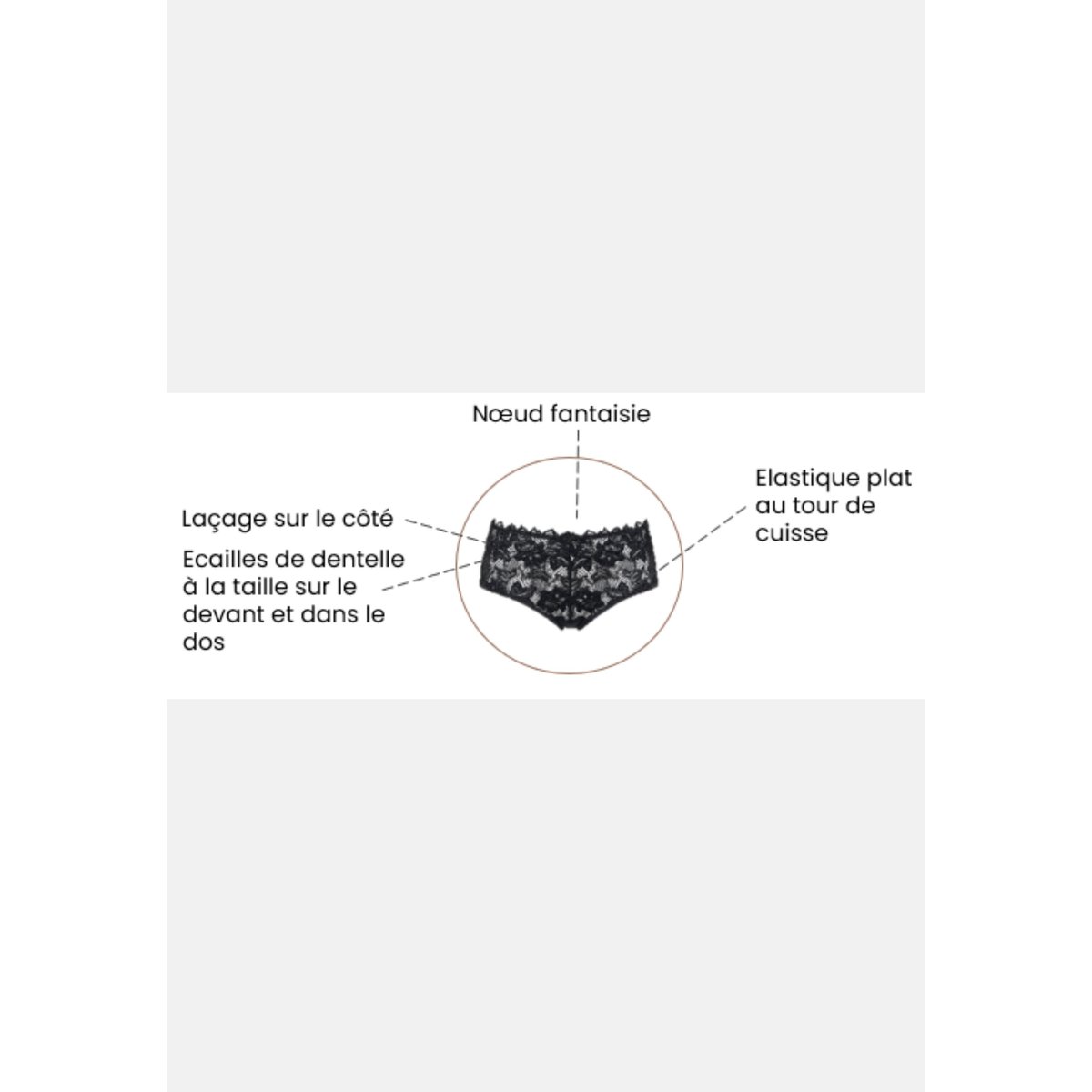 Culotte haute Arum Prima beige taupe, SANS COMPLEXE