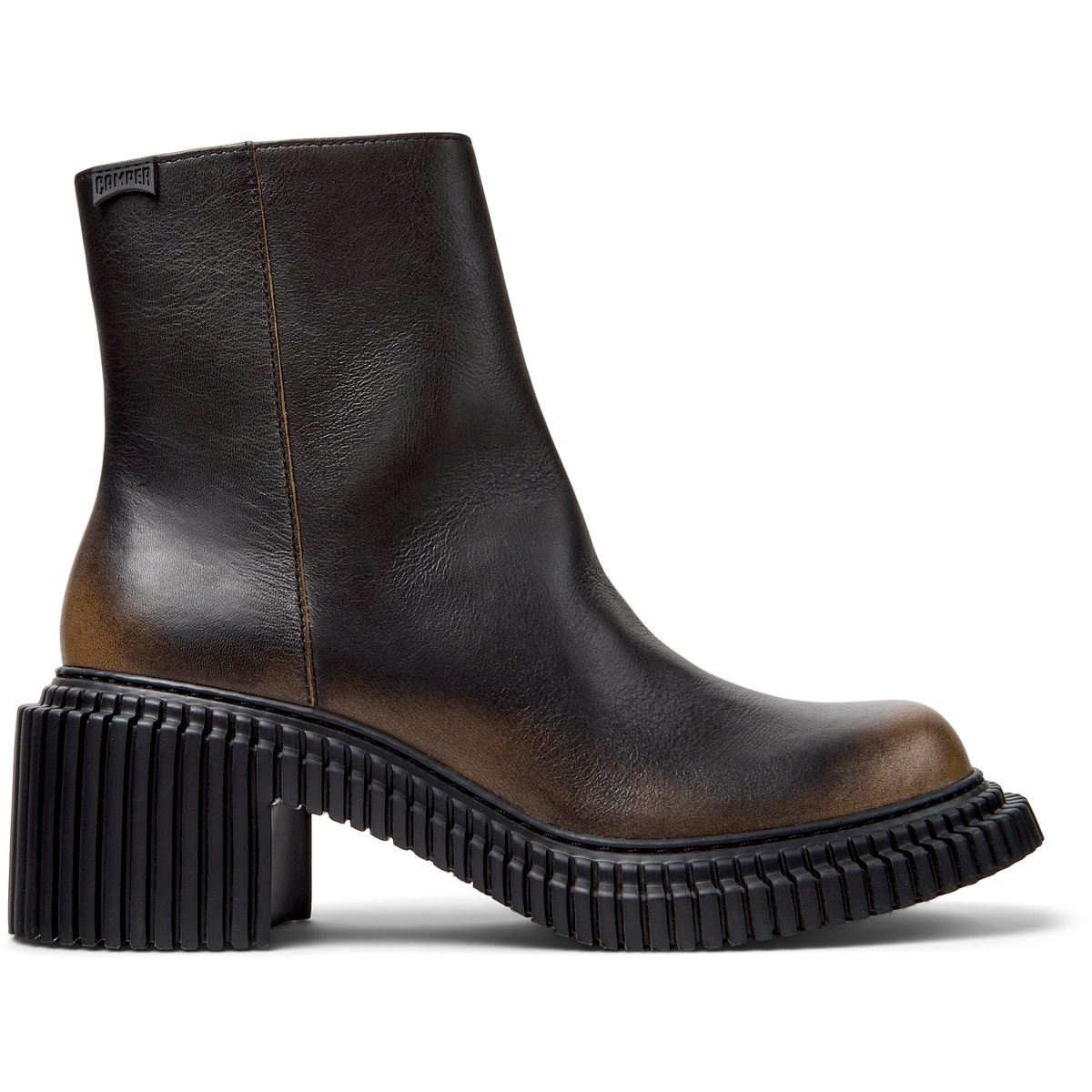 Bottines Pix London noir marron, CAMPER