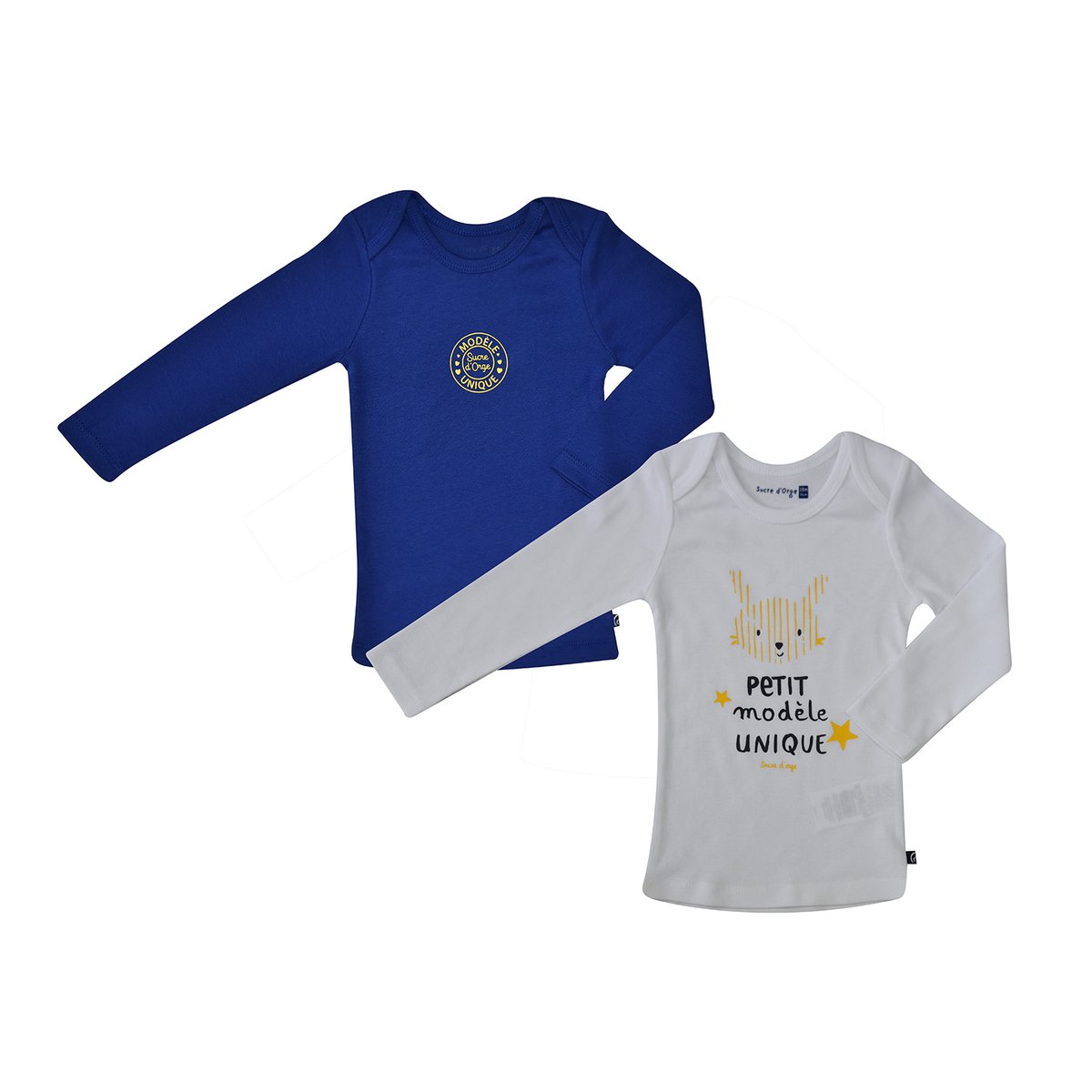 2 t-shirts douggy 12/24 mois bleu, SUCRE D'ORGE