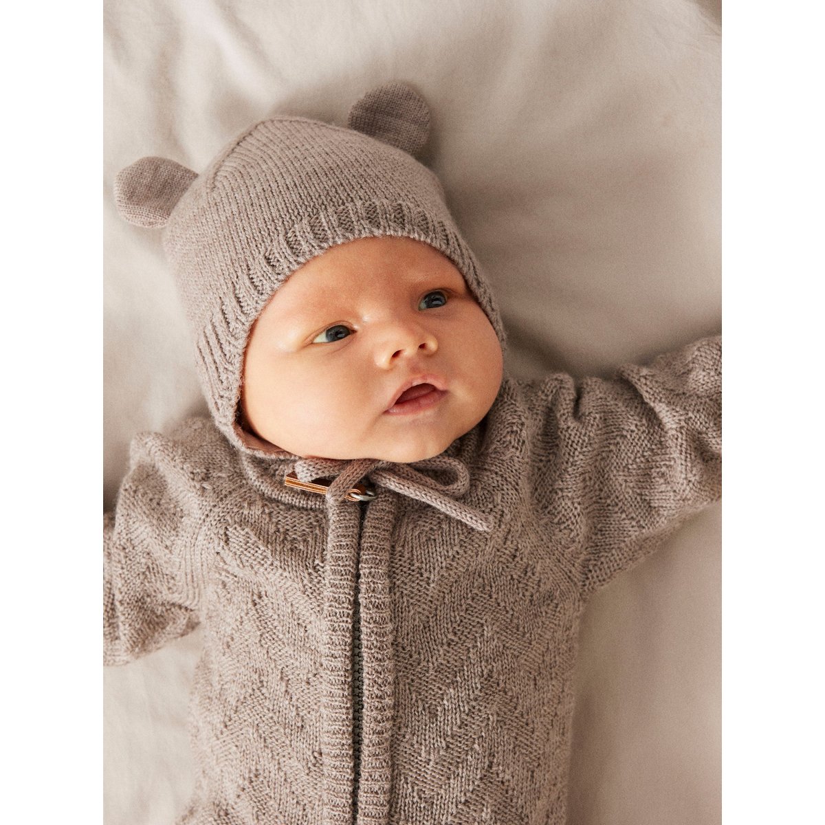Pyjama Sans Pieds gris - satellite, NAME IT