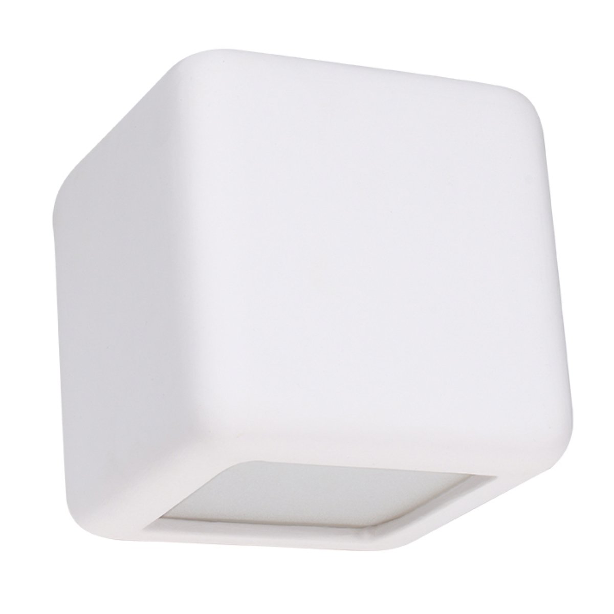 Applique Céramique Blanc E27 1 Nesta blanc, EDEN