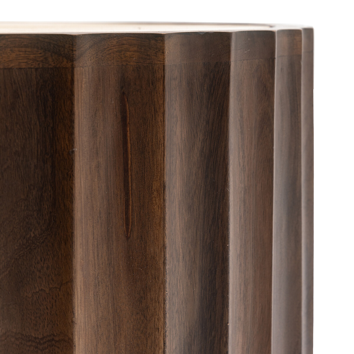 Cypress Travertine & Mango Wood Coffee Table dark wood, ÉDITÉ