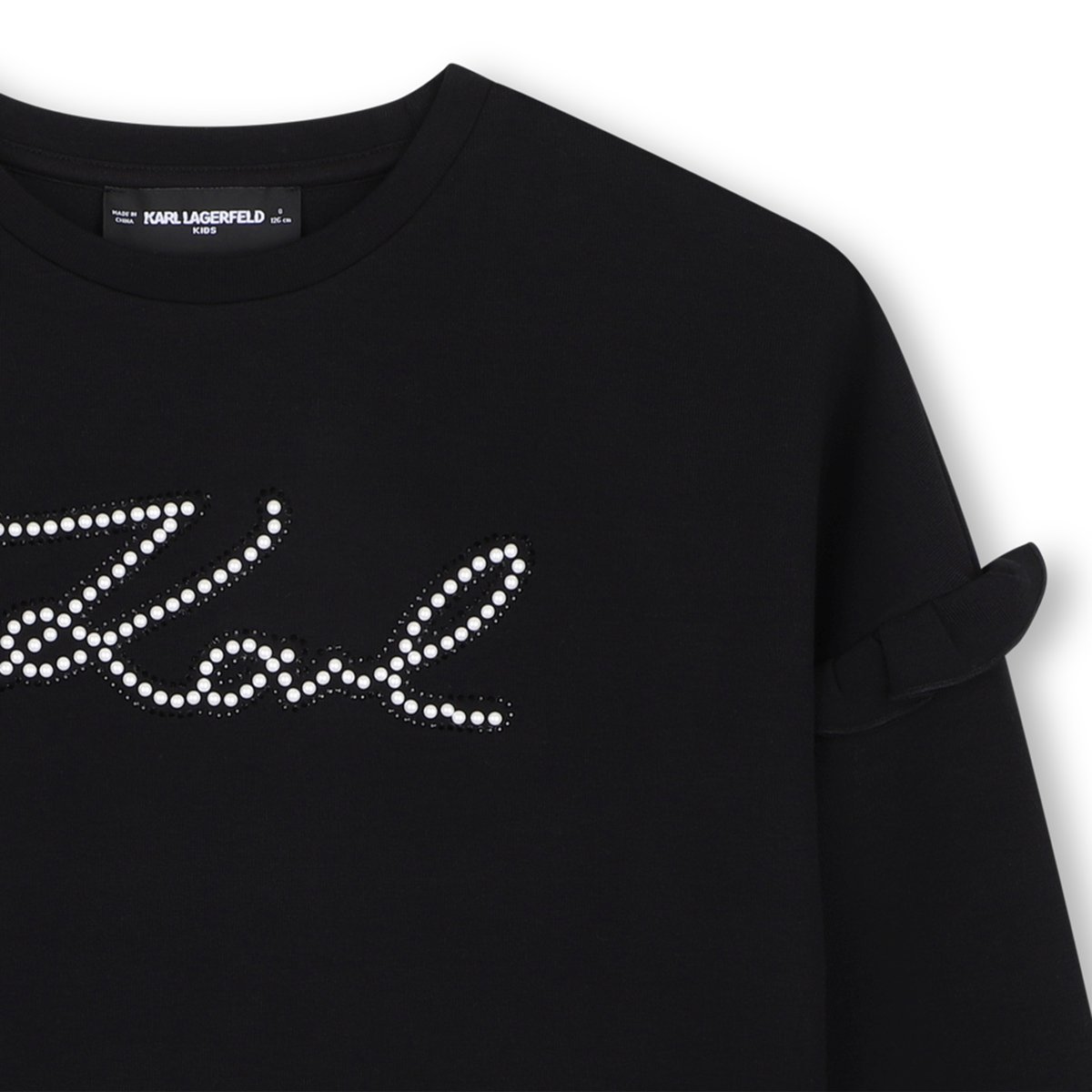 Sweat manches longues black, KARL LAGERFELD KIDS