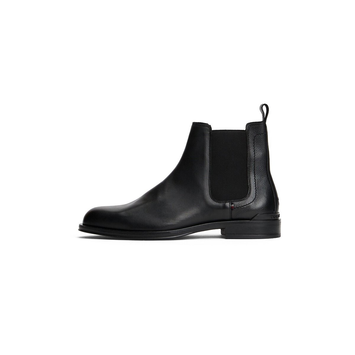 Corporate Leather Chelsea Boots black, TOMMY HILFIGER