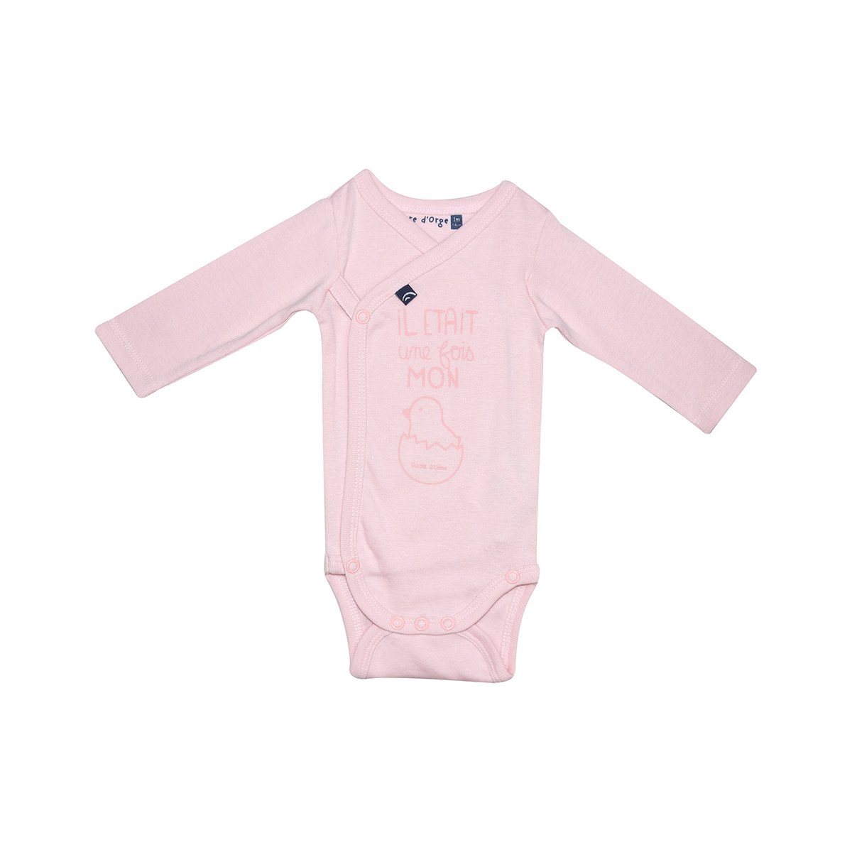 Lot de 2 bodies pauliana ouverture devant rose, SUCRE D'ORGE