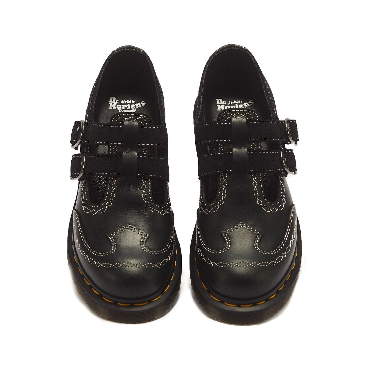 Babies en cuir, 8065 Mary Jane Rodeo noir, DR. MARTENS