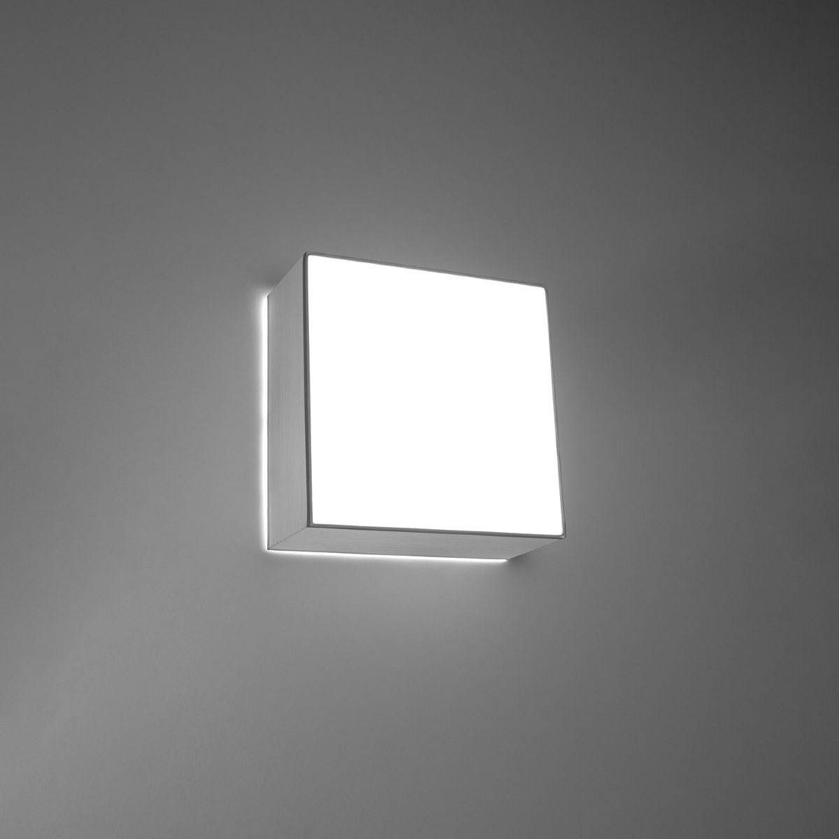 Plafonnier PVC Gris E27 1 Horus gris, EDEN