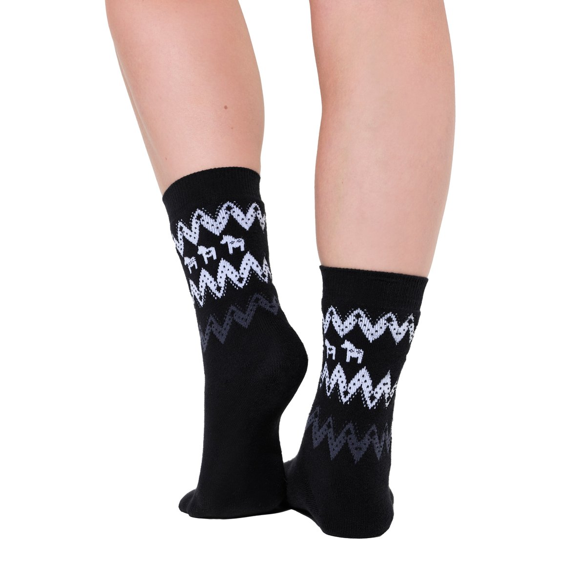 Lot de 2 paires de chaussettes en coton bio marine, ULLA POPKEN