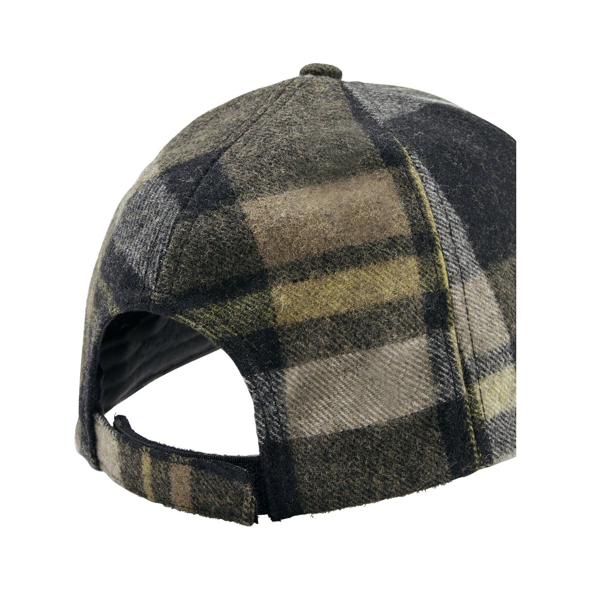 casquette de baseball SVENBERG noir à carreaux, JAN VANDERSTORM