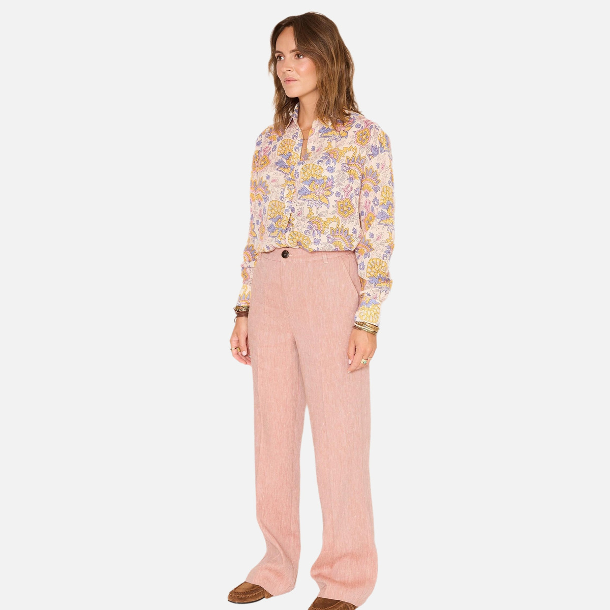 Pantalon PALITO terracotta, MKT STUDIO
