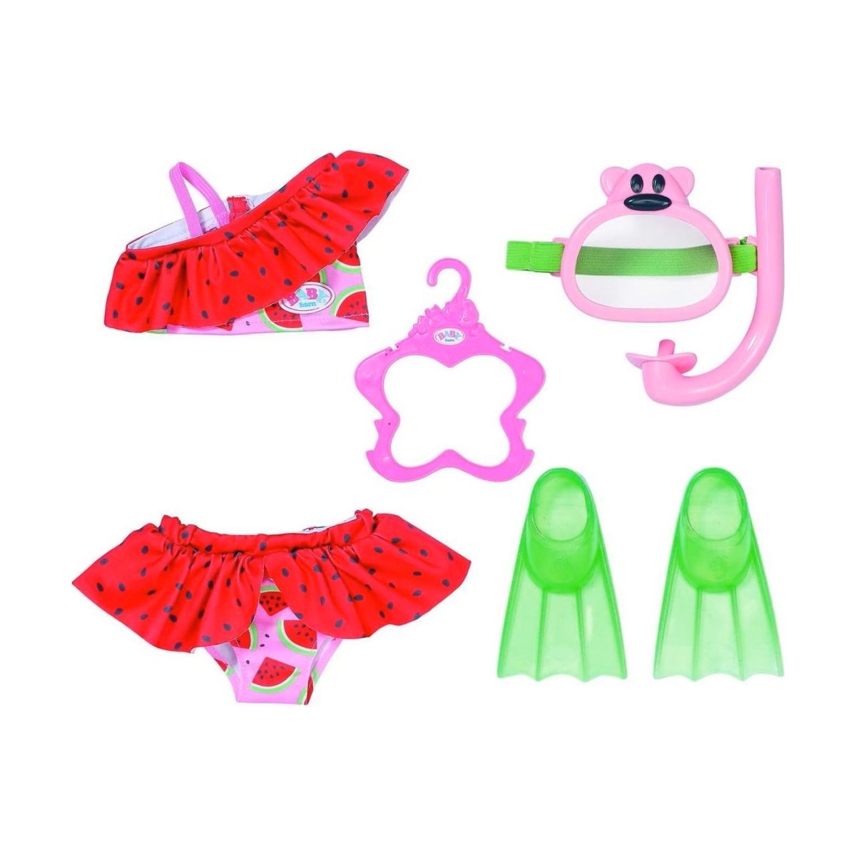 Baby Born Kit de plongée avec tuba 43 cm multicolore, ZAPF CREATION