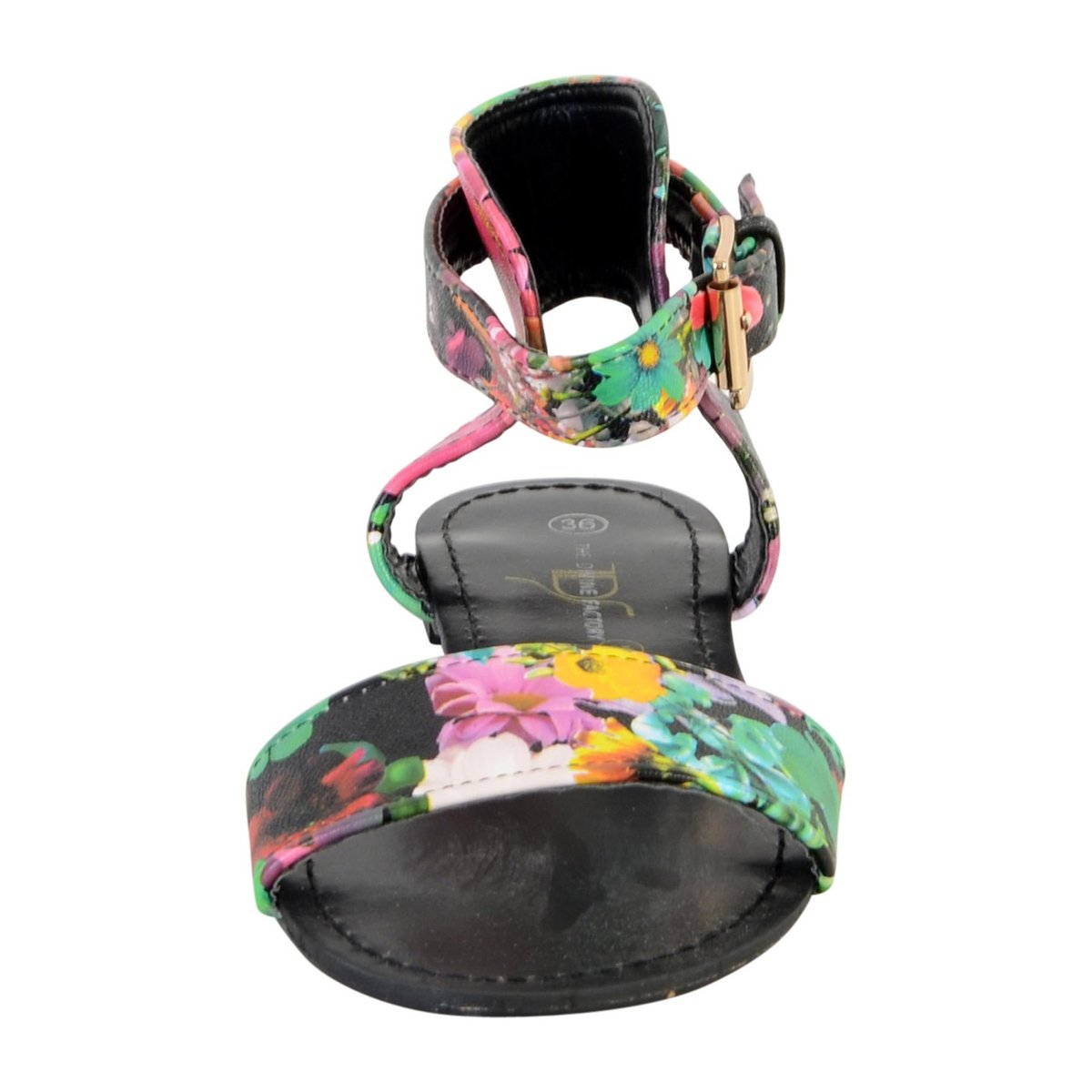 Sandales Plate Multi multicolor, THE DIVINE FACTORY