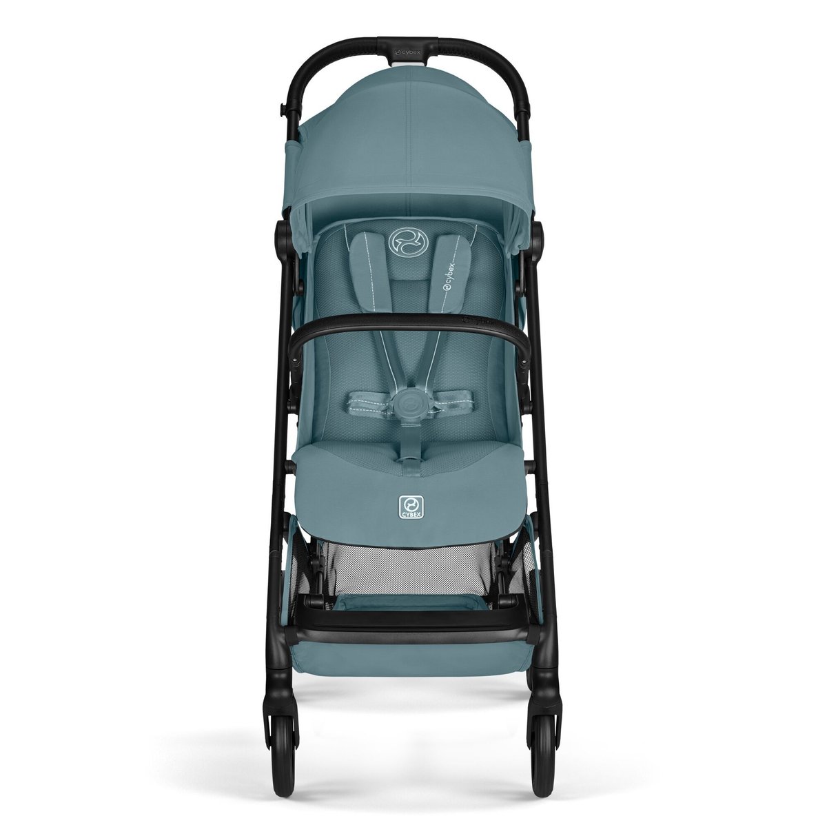 Poussette duo Beezy 4 + siège auto Cloud G3 i-Size bleu stormy blue, CYBEX
