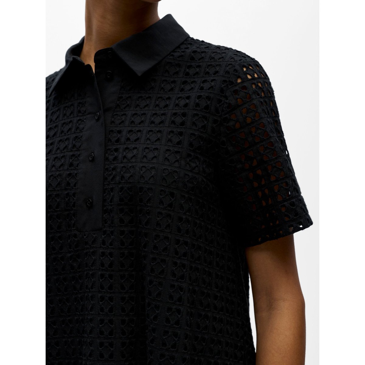 Robe-Chemise noir - black, OBJECT
