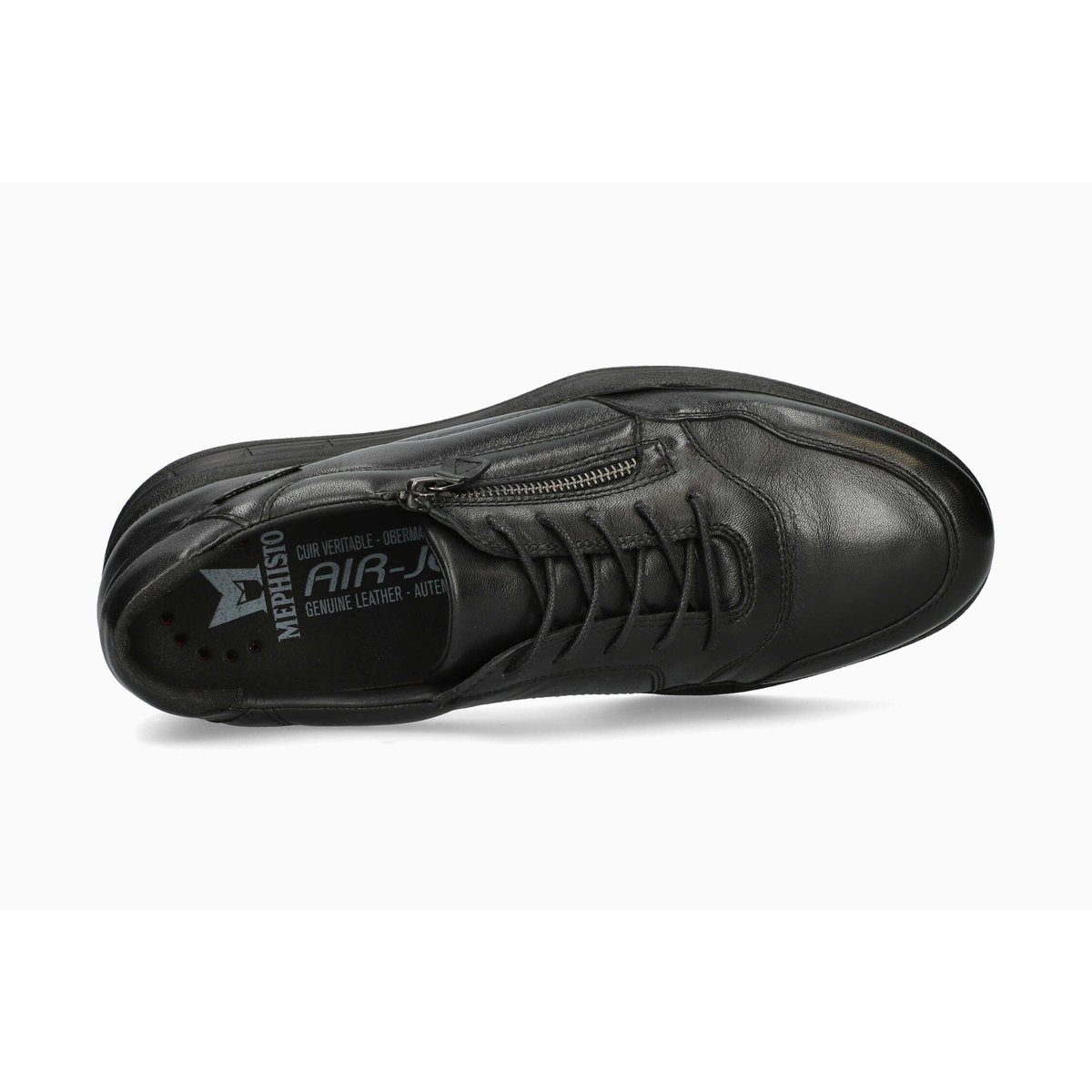 Derbies en cuir ILKAR noir 5143, MEPHISTO