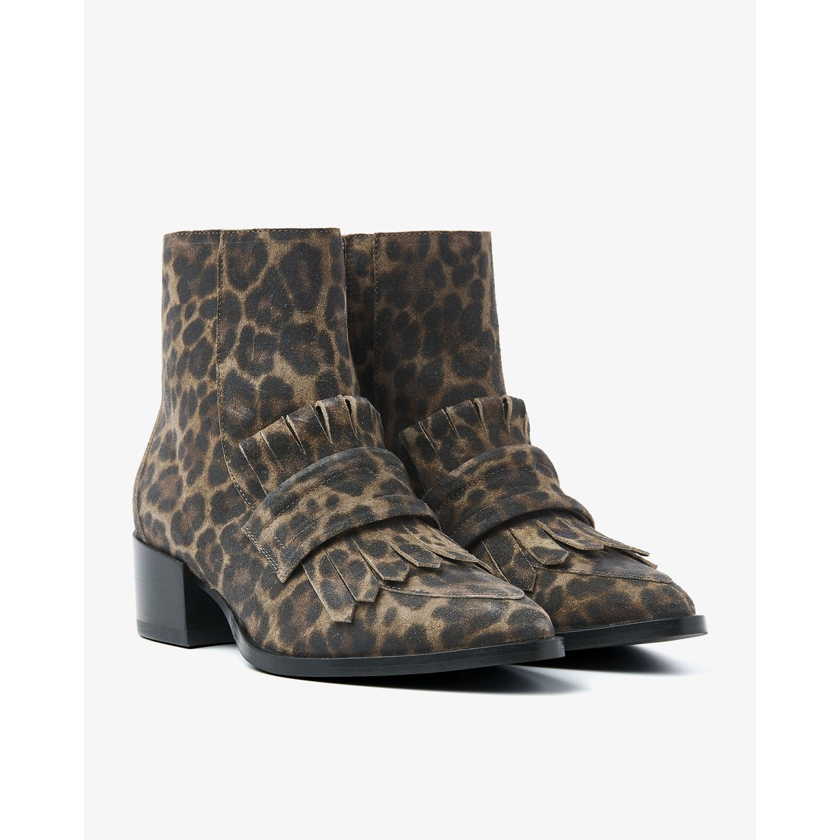 Bottines ROSE HANNAH marron,leopard print,multicolore, VIA VAI
