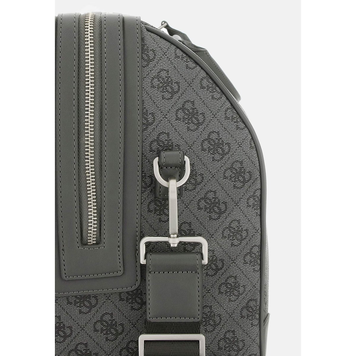 Sac Weekender Avec Logo Milano noir multi, GUESS