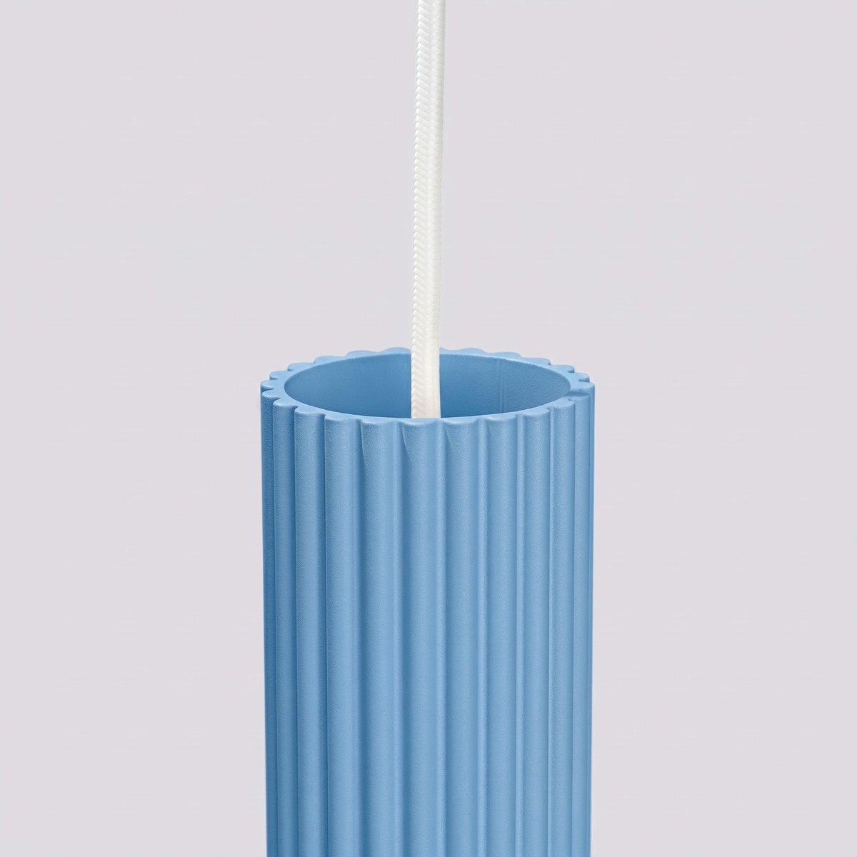 Suspension Aluminium Bleu GU10 1 KARBON bleu, EDEN
