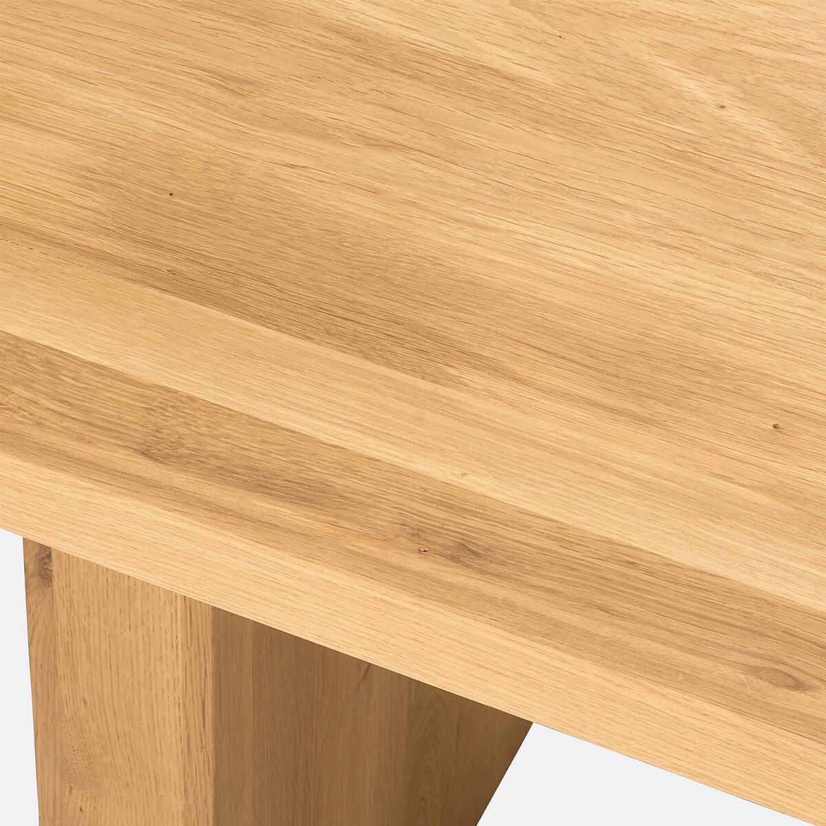 Table à manger, en chêne massif, 6 à 8 couverts, VOVA chêne, LA REDOUTE INTERIEURS