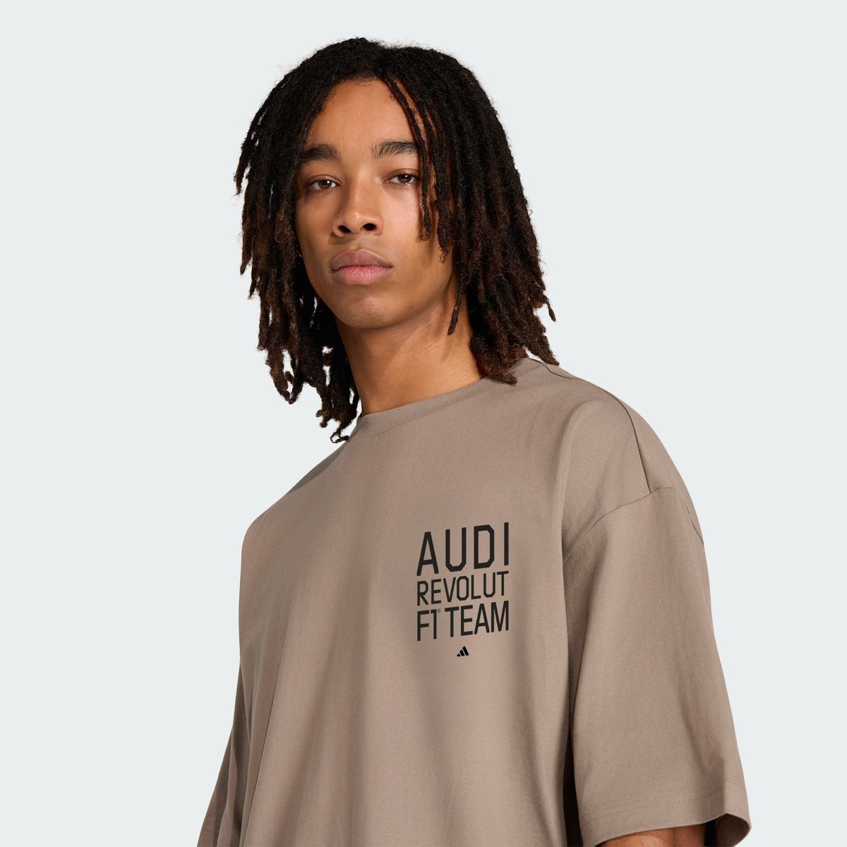 T-Shirt Audi Revolut F1 Team Elevated Graphic Ii T-Shirt Audi Revolut F1 Team Elevated Graphic Ii simple brown / hi-res red, adidas Performance