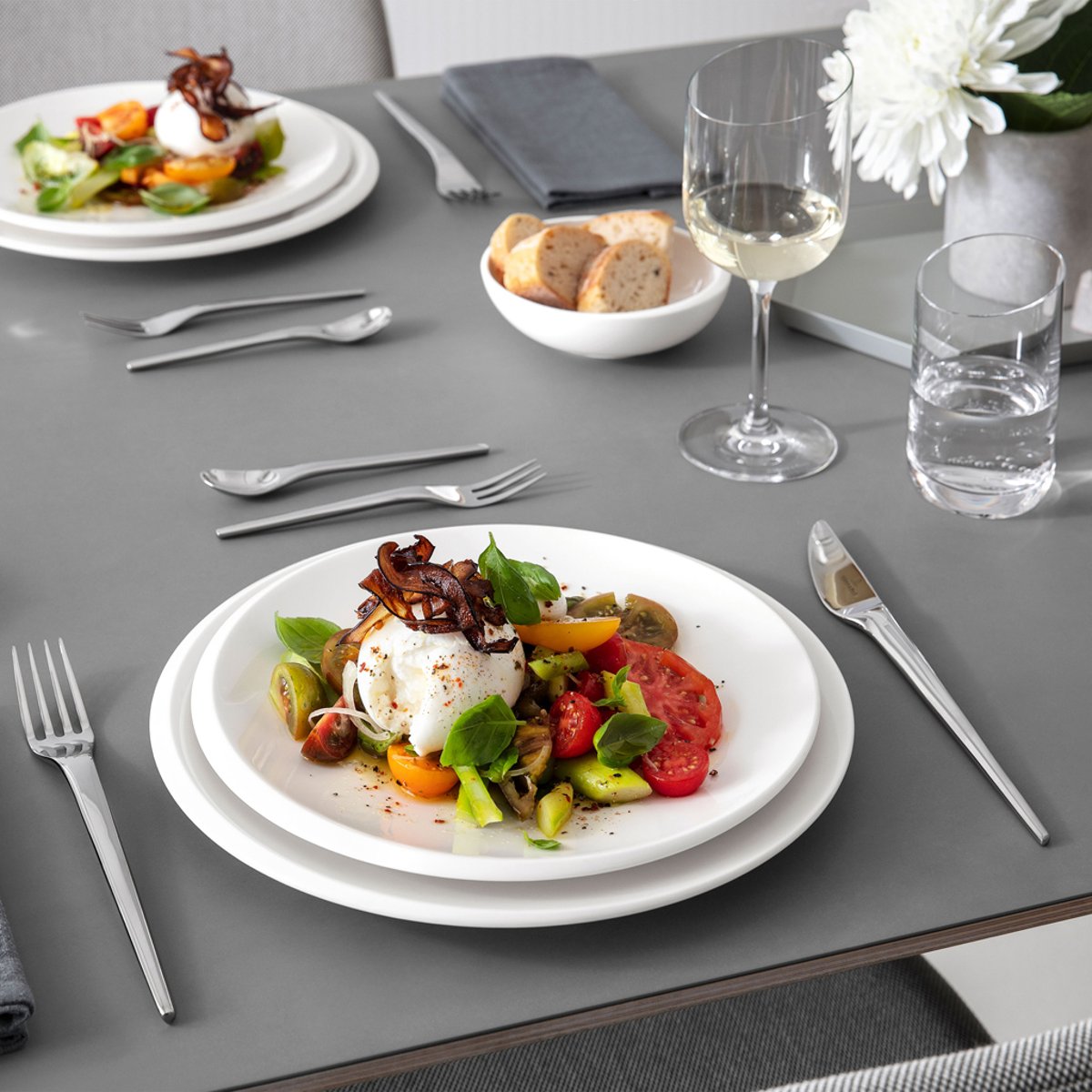 Coupe Plate NEWMOON blanc, VILLEROY & BOCH