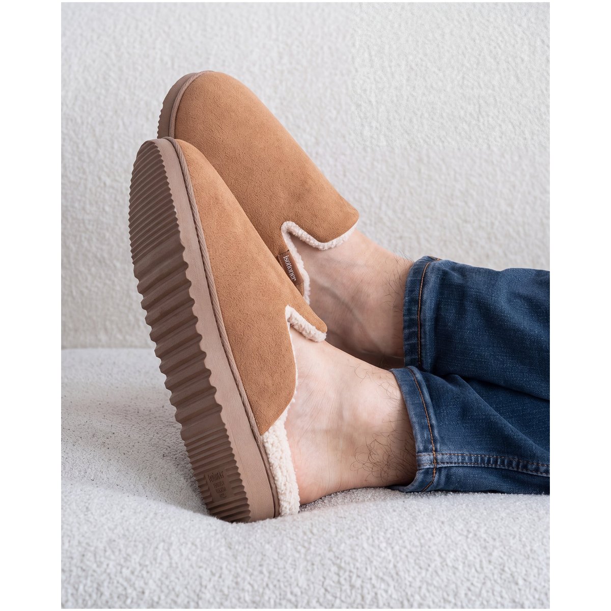 Chaussons Mules brun, ISOTONER