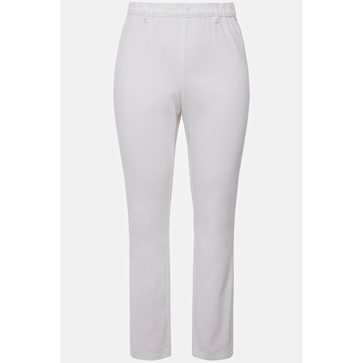 Jean jegging long stretch, coupe slim blanc neige, ULLA POPKEN