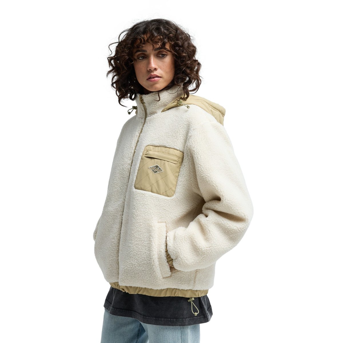 Veste zippée NORTHERN SHORE green ash, BILLABONG