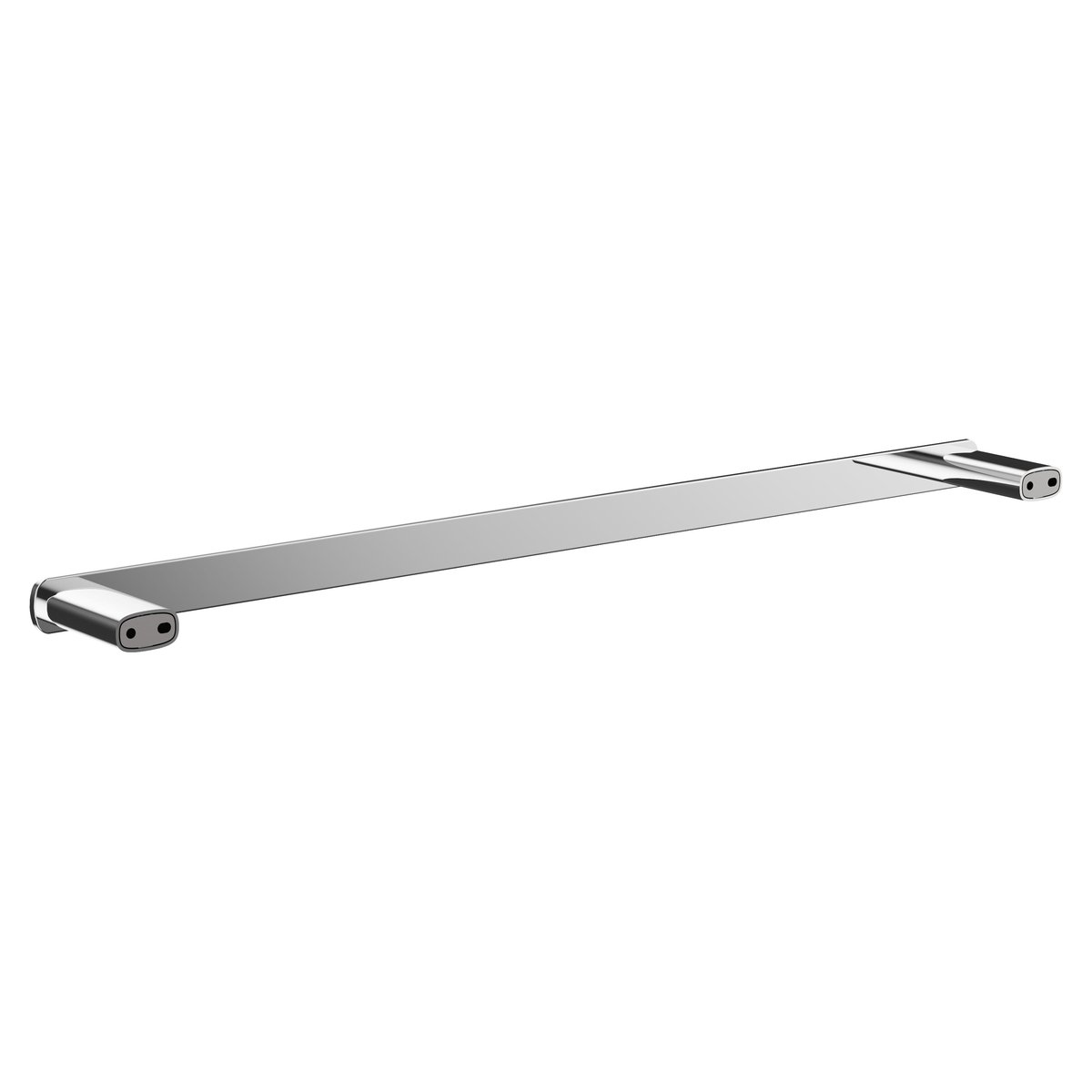 Porte-serviettes 1 barre, REMIX argent, SENSEA