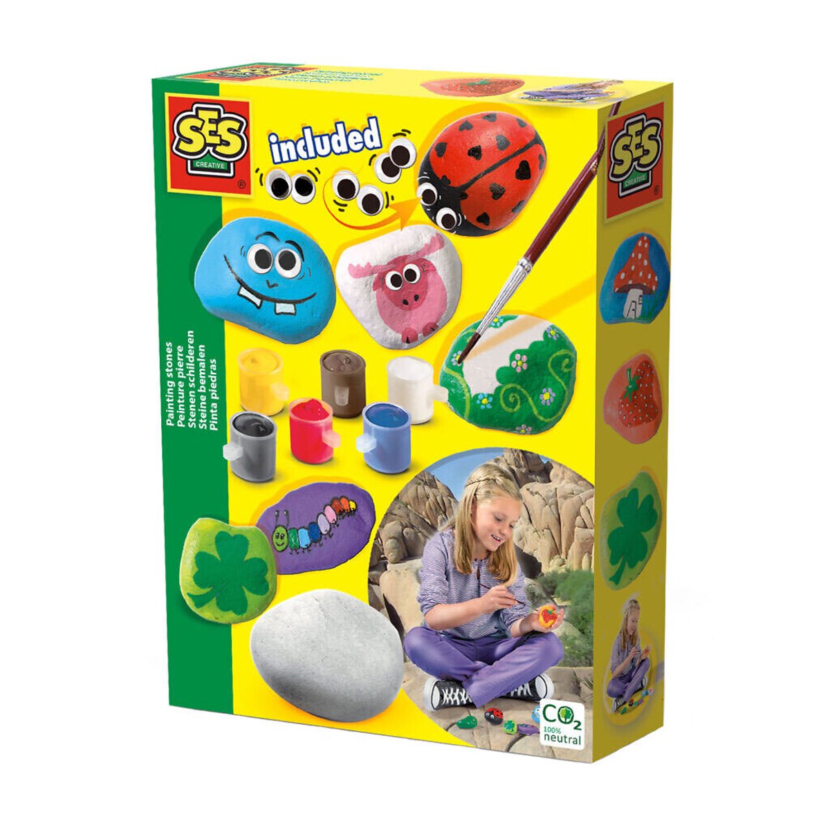 Pintura De Pedras Hobby, SES multicolor, SES