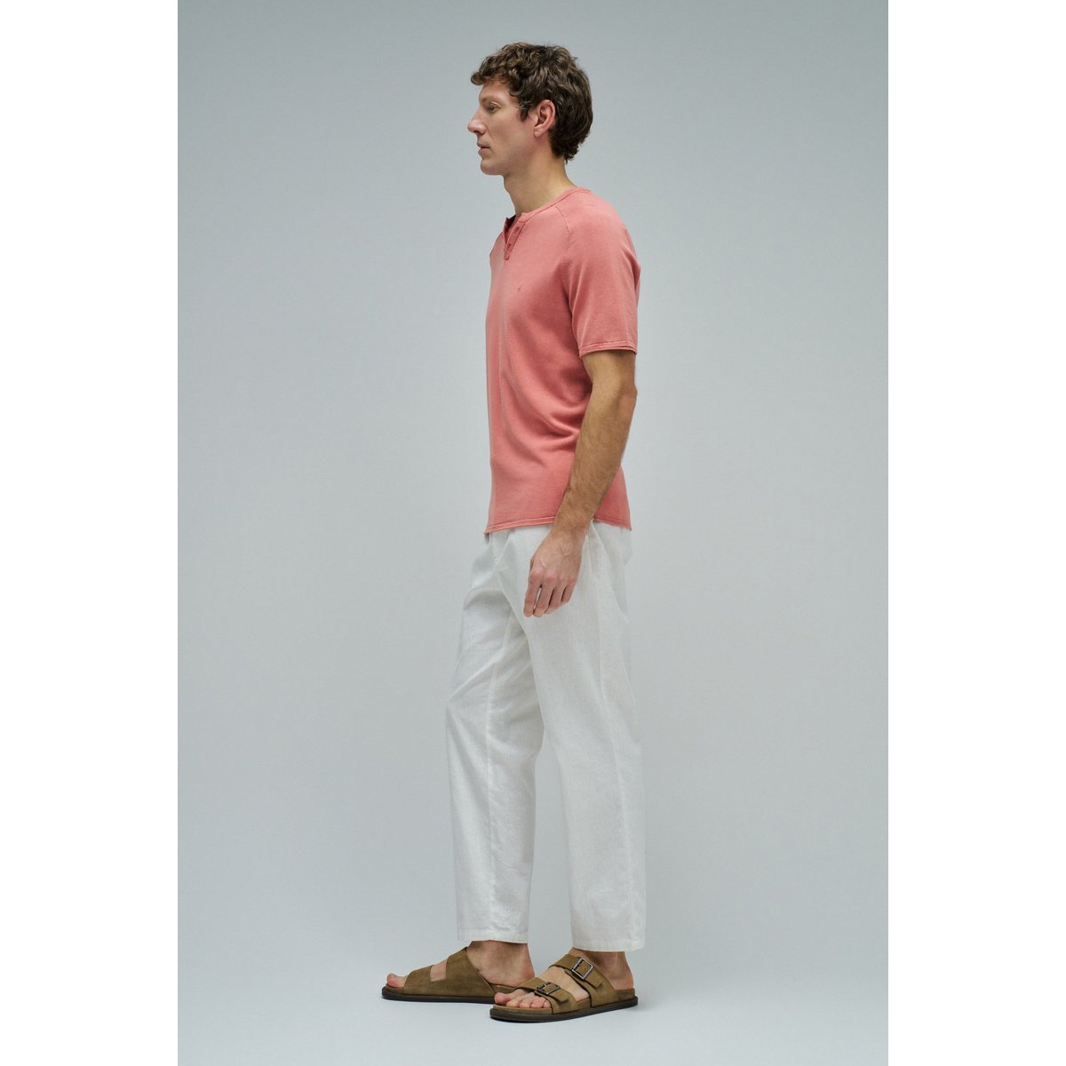 T-SHIRT AVEC BRANDING beige, SALSA JEANS