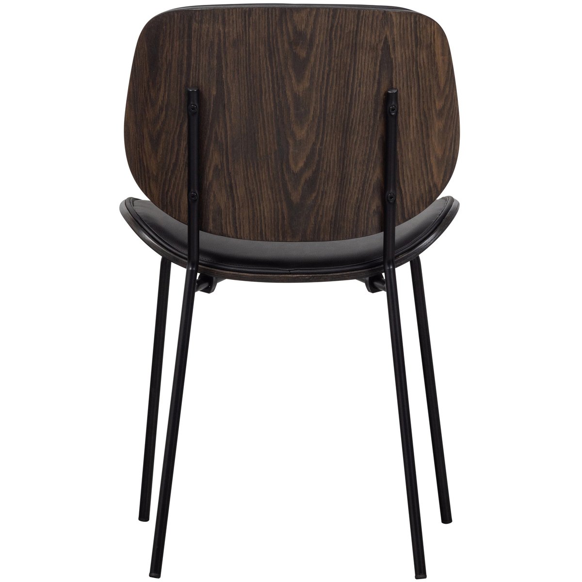 Chaises de table métal CLOSE noir, WOOOD