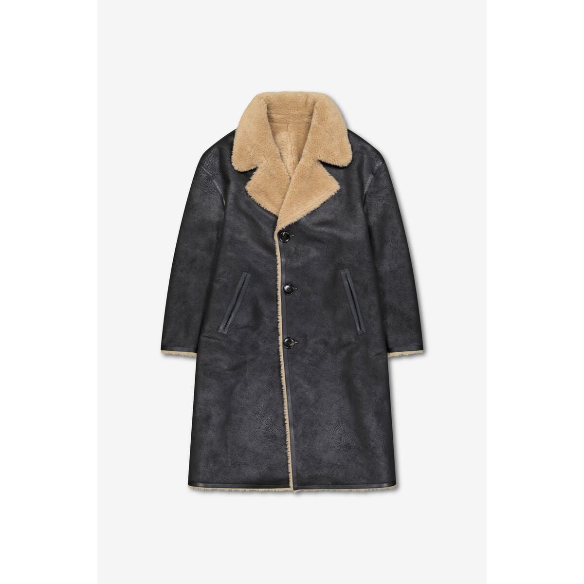 Manteau OXANA black, LE TEMPS DES CERISES