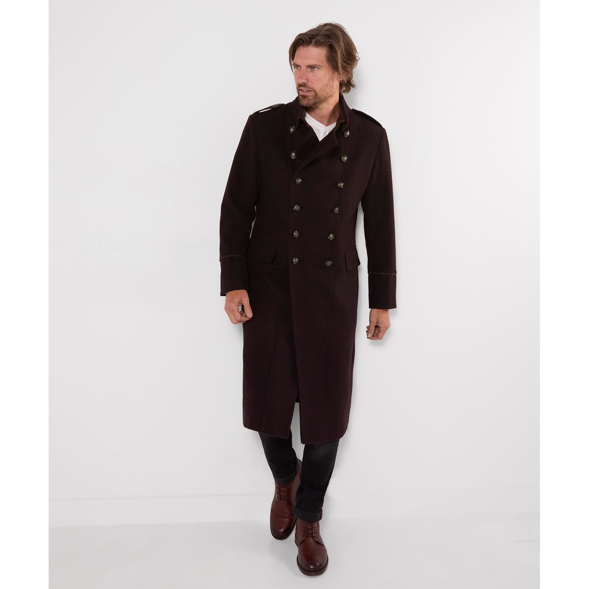 Long Manteau Militaire Battaillon rouge, JOE BROWNS